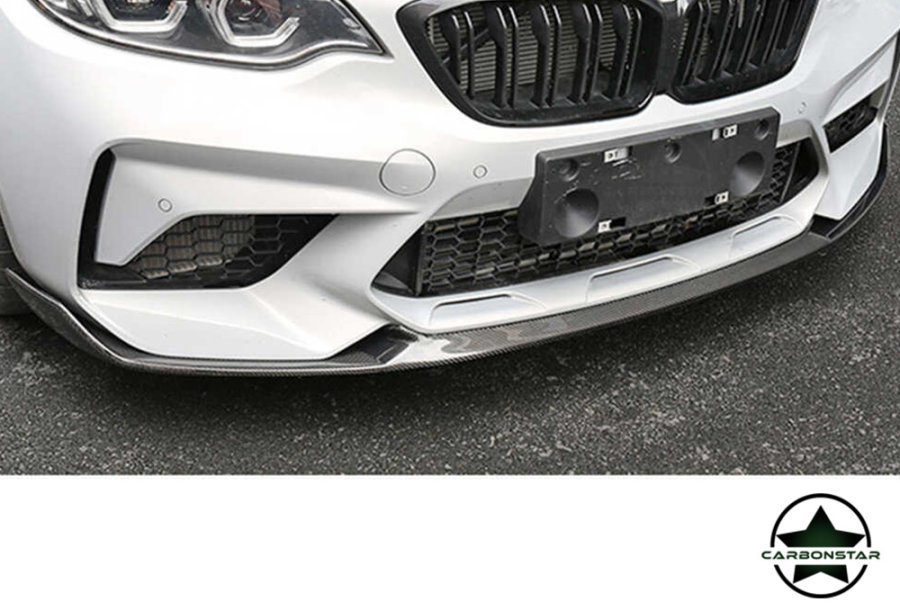 Cstar Carbon Gfk Frontlippe Performance 2 passend für BMW M2 F87 Competition