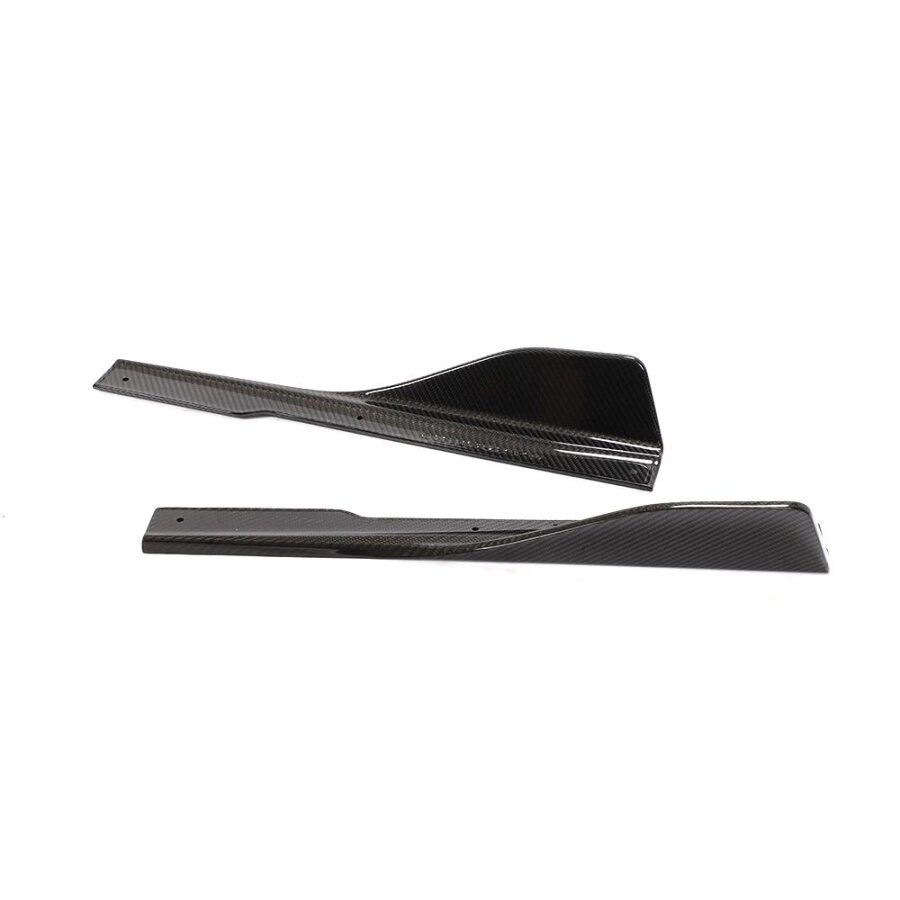 Cstar Voll Carbon Seitenschweller Wings Elemente passend für BMW F91 F92 F93 M8 G14 G15 G16 M  Paket