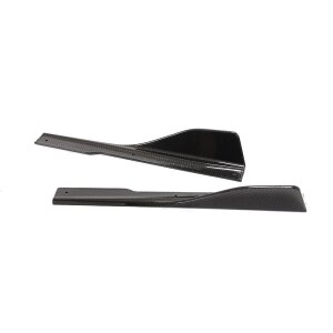 Cstar Voll Carbon Seitenschweller Wings Elemente passend für BMW F91 F92 F93 M8 G14 G15 G16 M  Paket