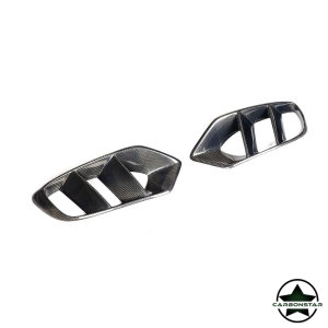 Cstar Carbon Gfk Lufteinlass Abdeckung vorne für Mercedes benz C Klasse W205 AMG
