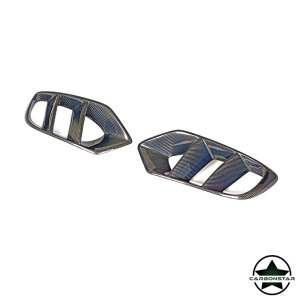 Cstar Carbon Gfk Lufteinlass Abdeckung vorne für Mercedes benz C Klasse W205 AMG