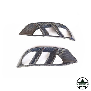 Cstar Carbon Gfk Lufteinlass Abdeckung vorne für Mercedes benz C Klasse W205 AMG