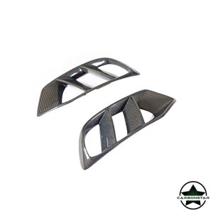 Cstar Carbon Gfk Lufteinlass Abdeckung vorne für Mercedes benz C Klasse W205 AMG