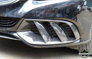 Cstar Carbon Gfk Lufteinlass Abdeckung vorne für Mercedes benz C Klasse W205 AMG
