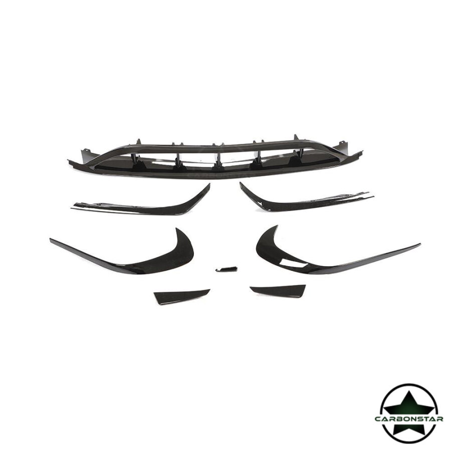 Cstar Gfk Frontlippe Canards Leisten vorne Paket für Mercedes Benz W176 A45 AMG Paket