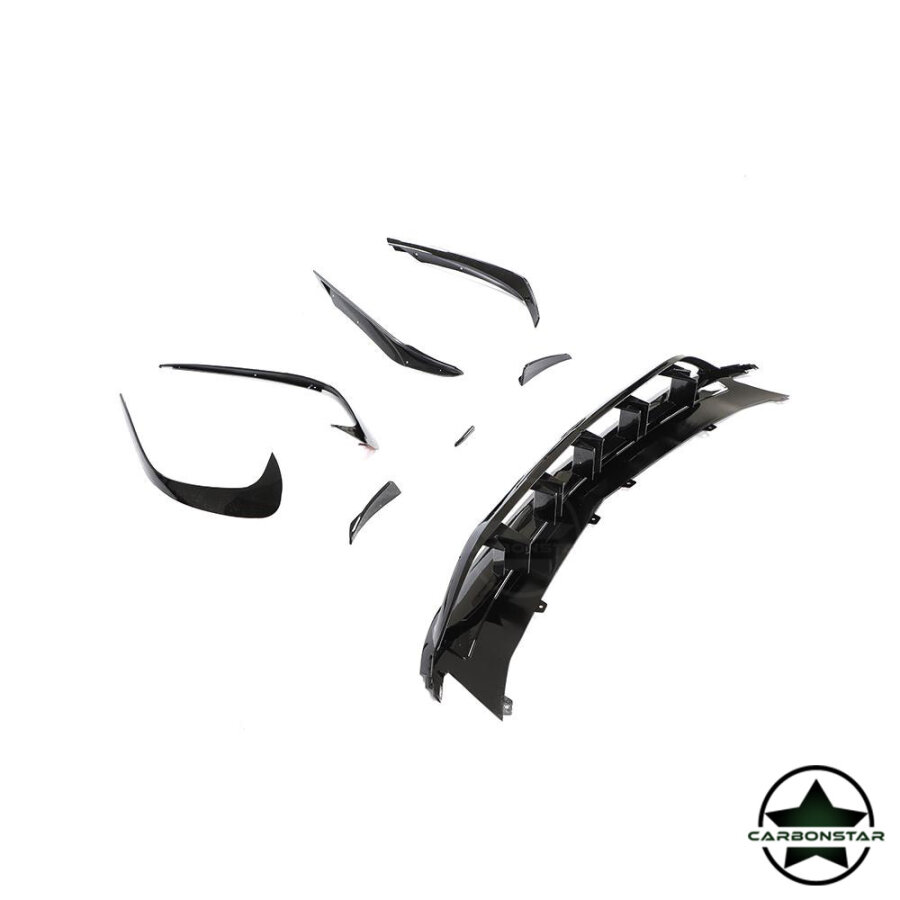 Cstar Gfk Frontlippe Canards Leisten vorne Paket für Mercedes Benz W176 A45 AMG Paket