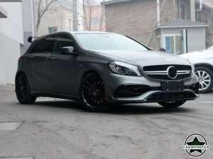 Cstar Gfk Frontlippe Canards Leisten vorne Paket für Mercedes Benz W176 A45 AMG Paket