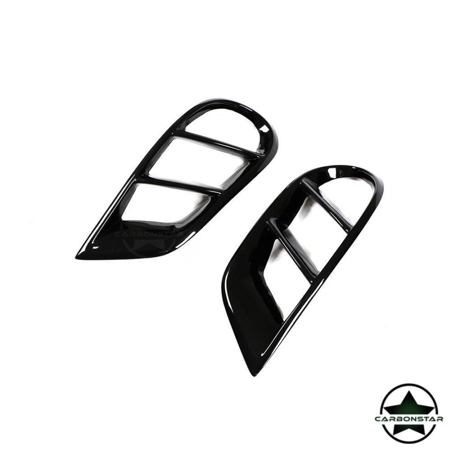 Cstar Gfk Abdeckung Cover Stoßstange vorne Lufteinlass NSW für Mercedes benz C Klasse W205 AMG