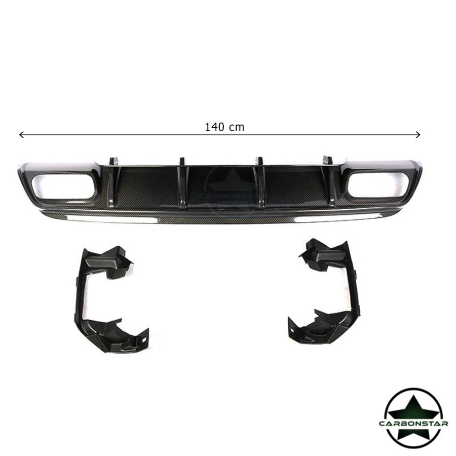 Cstar Carbon Gfk Heckdiffusor Diffusor für Mercedes Benz W176 A45 AMG Sport Paket