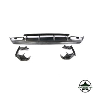 Cstar Carbon Gfk Heckdiffusor Diffusor für Mercedes Benz W176 A45 AMG Sport Paket