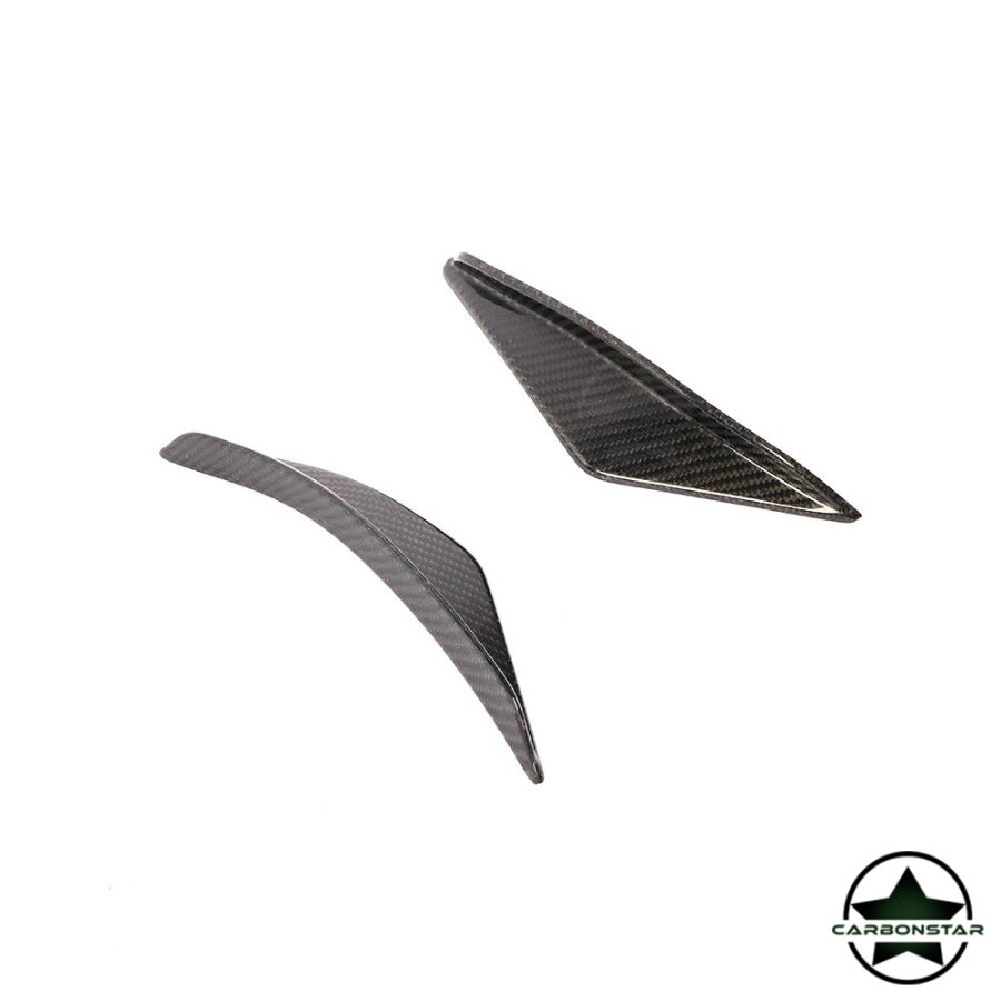 Cstar Carbon Gfk Splitter Fins Canards Stoßstange vorne für Mercedes Benz SLS AMG C197 R197 2009-2014