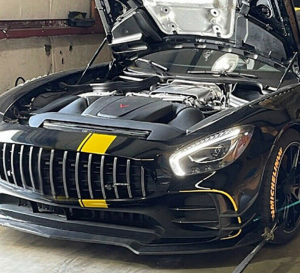Cstar Carbon Gfk Frontlippe für Mercedes Benz AMG GT R