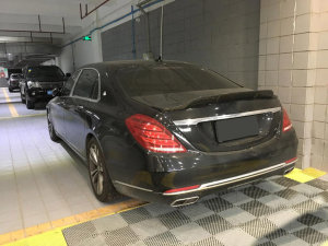 Cstar Carbon Gfk Heckspoiler R f&uuml;r Mercedes Benz W222 S Klasse Limousine Limo