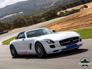 Cstar Carbon Gfk Seitenschweller für Mercedes Benz SLS AMG C197 R197 2009-2014