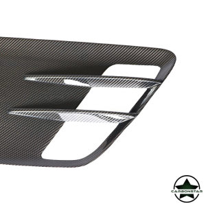 Cstar Carbon Kotfl&uuml;gel Abdeckung Eins&auml;tze f&uuml;r Mercedes Benz SLS AMG