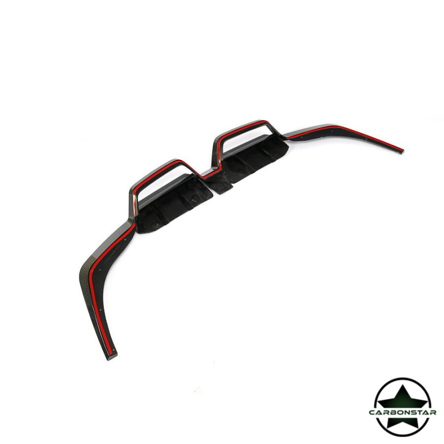 Cstar Carbon Gfk Heckdiffusor Diffusor 3tlg. für Mercedes Benz SLS AMG C197 R197 2009-2014