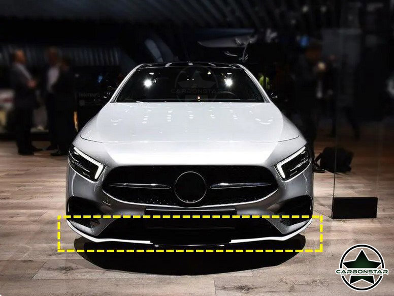 Cstar Carbon Gfk Frontlippe für Mercedes Benz W177...