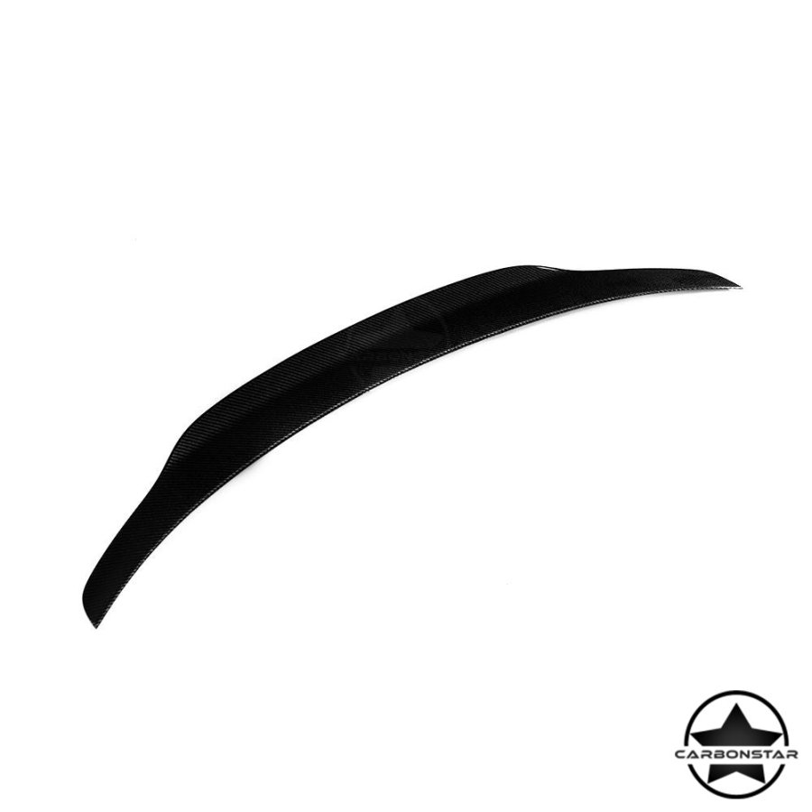 Cstar Carbon FRP Rear Spoiler PSM High Kick suitable for Mercedes Benz A W177 V177 Saloon A250e etc.