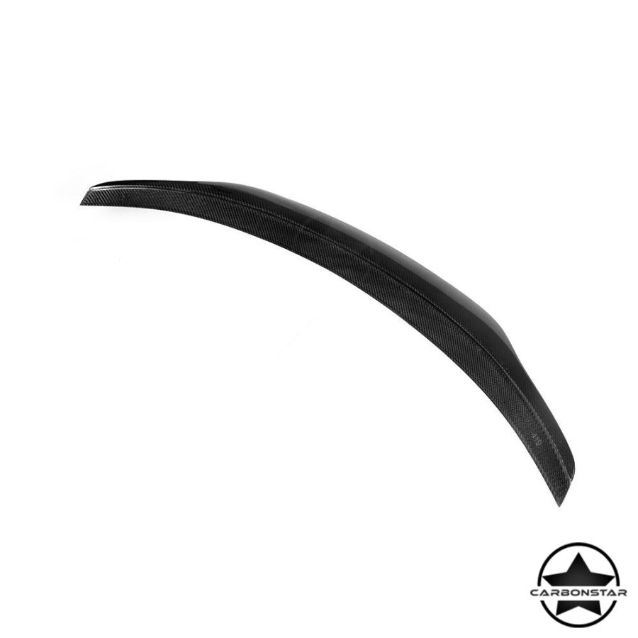 Cstar Carbon FRP Rear Spoiler PSM High Kick suitable for Mercedes Benz A W177 V177 Saloon A250e etc.