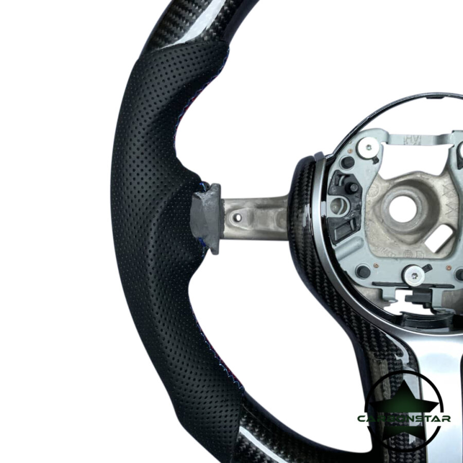 Cstar Carbon Lenkrad abgeflacht  passend für BMW M2 F87 M3 F80 M4 F82 F83 F20 F21 F22 F23 F45 F46 F30 F31 F34 F35 F32 F33 F36 F48 Competition
