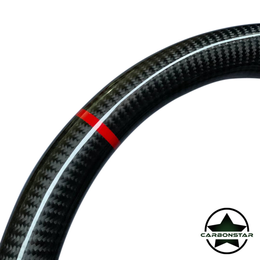 Cstar Carbon Lenkrad abgeflacht  passend für BMW M2 F87 M3 F80 M4 F82 F83 F20 F21 F22 F23 F45 F46 F30 F31 F34 F35 F32 F33 F36 F48 Competition