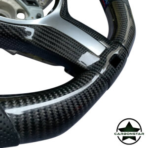 Cstar Carbon Lenkrad abgeflacht  passend für BMW M2 F87 M3 F80 M4 F82 F83 F20 F21 F22 F23 F45 F46 F30 F31 F34 F35 F32 F33 F36 F48 Competition