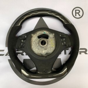 Cstar Carbon Alcantara Lenkrad Display passend für BMW E90 E91 E92 E93 E82 E88 E81 E87 + M3