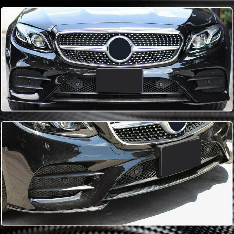 Cstar Carbon Gfk Frontlippe für Mercedes Benz W213 Coupe Cabrio +AMG Sport Stoßstange C238 A238 E200 E250 E300 E400 E500 Sport