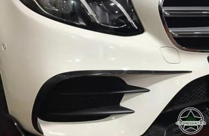 Cstar Carbon Gfk Canards Abdeckung Stoßstange vorne für Mercedes Benz W213 Limo