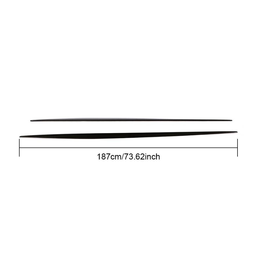 Cstar Carbon Gfk Seitenschweller für Mercedes Benz S Klasse W222 C217 S500 S550 S560 S63 S65 AMG 2 Türer 14-18