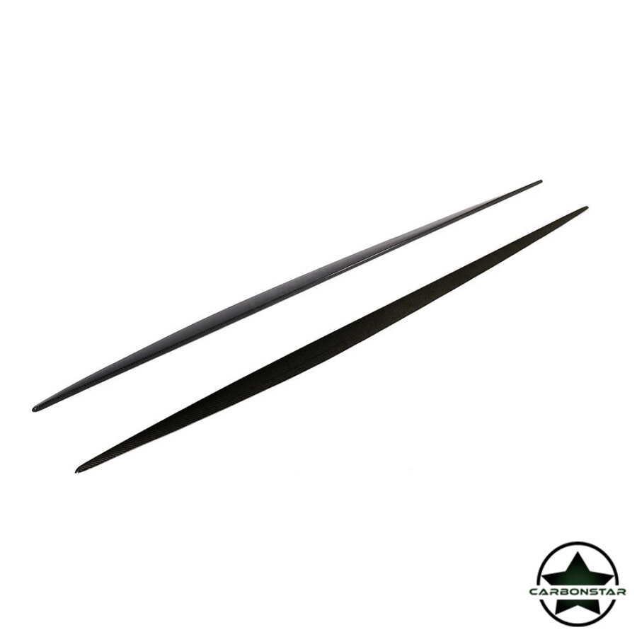 Cstar Carbon Gfk Seitenschweller für Mercedes Benz S Klasse W222 C217 S500 S550 S560 S63 S65 AMG 2 Türer 14-18