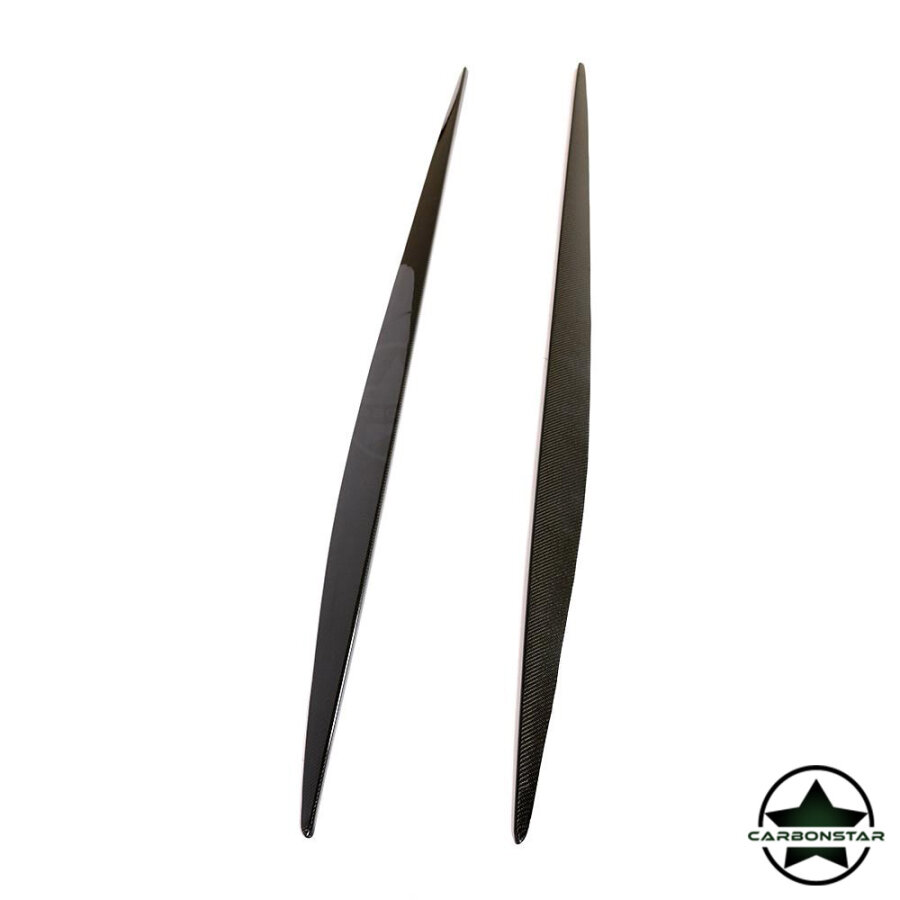 Cstar Carbon Gfk Seitenschweller für Mercedes Benz S Klasse W222 C217 S500 S550 S560 S63 S65 AMG 2 Türer 14-18