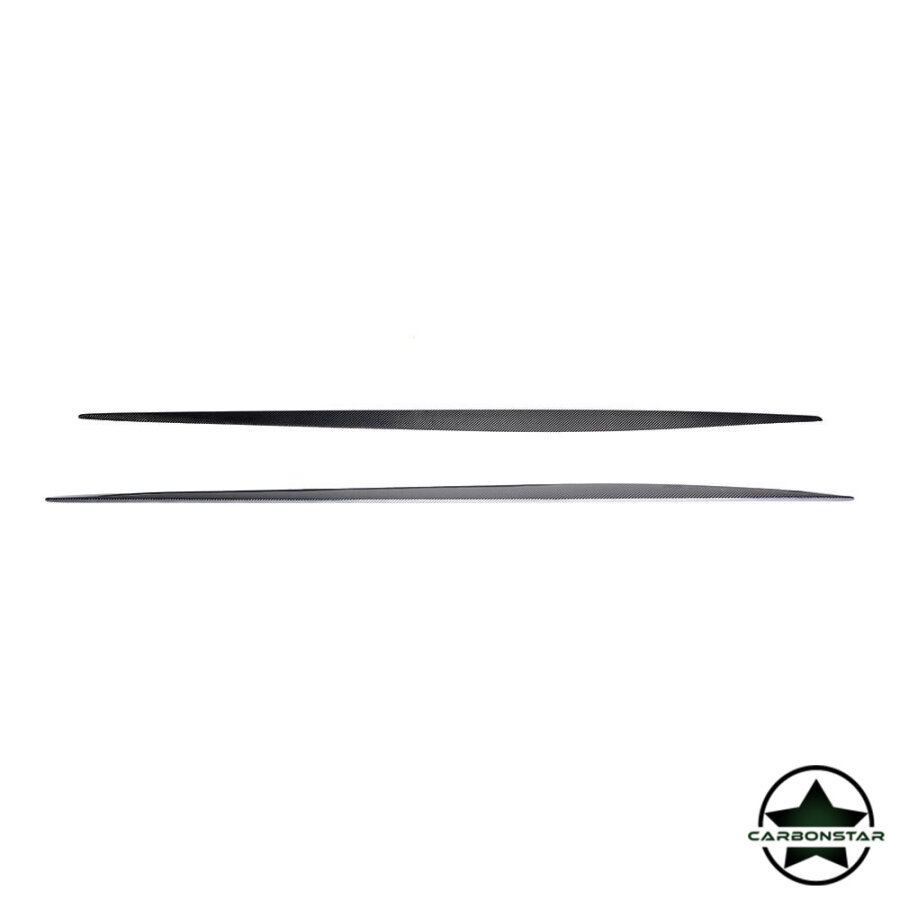 Cstar Carbon Gfk Seitenschweller für Mercedes Benz S Klasse W222 C217 S500 S550 S560 S63 S65 AMG 2 Türer 14-18