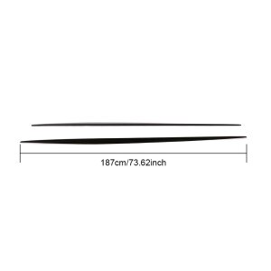 Cstar Carbon Gfk Seitenschweller für Mercedes Benz S Klasse W222 C217 S500 S550 S560 S63 S65 AMG 2 Türer 14-18