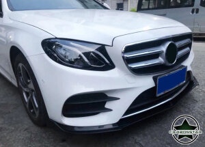Cstar Carbon Gfk Frontlippe für Mercedes Benz E W213 AMG Limo E200 E250 E300 E400 E450 E43