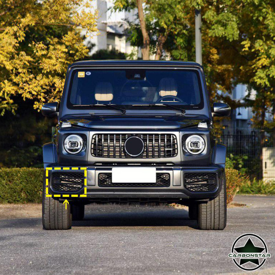 Cstar Carbon Gfk Nebelscheinwerfer Abdeckung für Mercedes Benz W463A W464 G63 AMG G Klasse