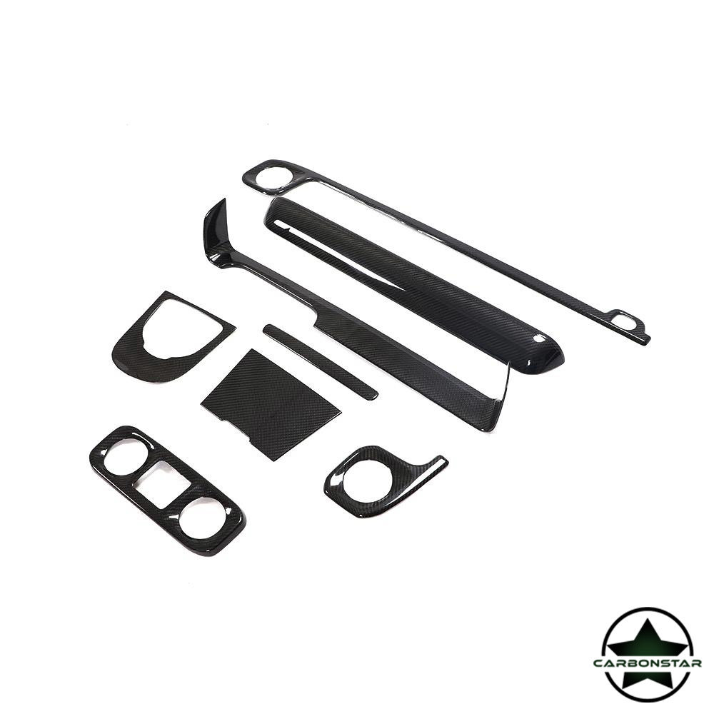 Cstar Dry Carbon Innenraumleisten COVER (Kleben) für Mercedes Benz ALLE W463A (W464) G63 AMG G Klasse