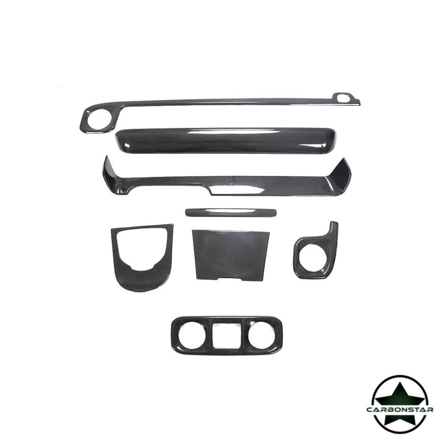 Cstar Dry Carbon Innenraumleisten COVER (Kleben) für Mercedes Benz ALLE W463A (W464) G63 AMG G Klasse