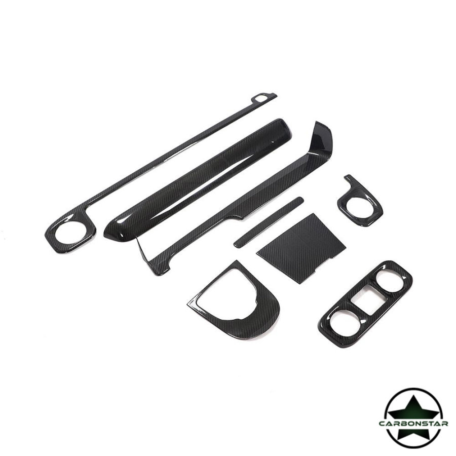 Cstar Dry Carbon Innenraumleisten COVER (Kleben) für Mercedes Benz ALLE W463A (W464) G63 AMG G Klasse