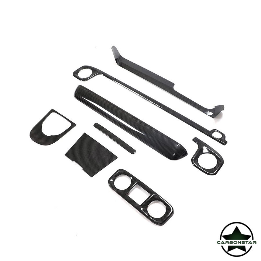 Cstar Dry Carbon Innenraumleisten COVER (Kleben) für Mercedes Benz ALLE W463A (W464) G63 AMG G Klasse