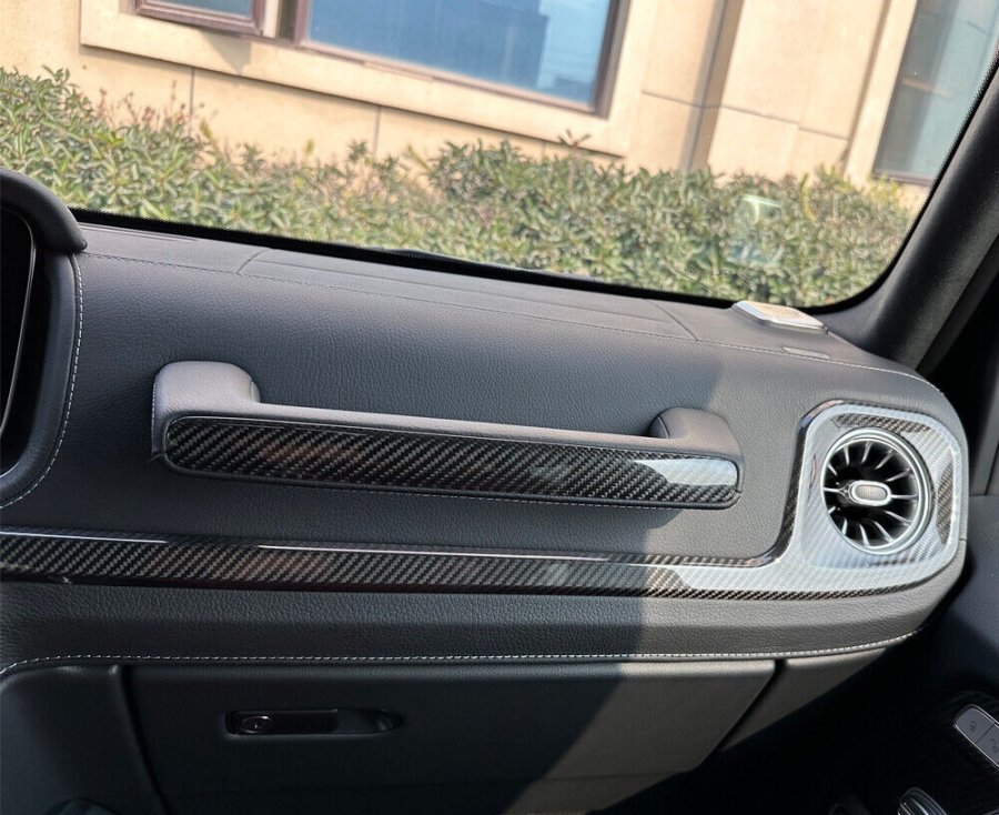 Cstar Dry Carbon Innenraumleisten COVER (Kleben) für Mercedes Benz ALLE W463A (W464) G63 AMG G Klasse