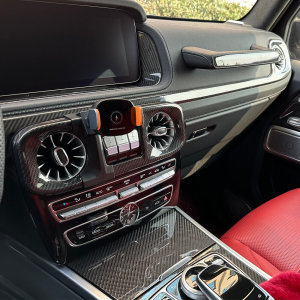 Cstar Dry Carbon Innenraumleisten COVER (Kleben) für Mercedes Benz ALLE W463A (W464) G63 AMG G Klasse