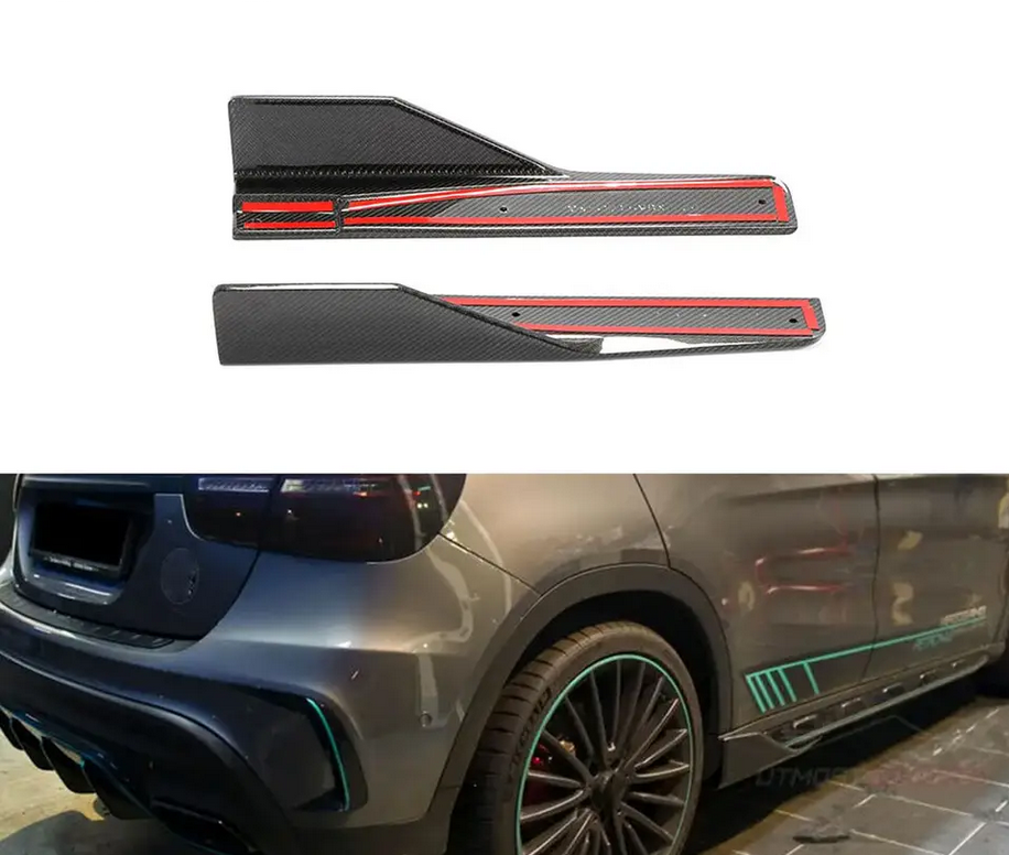 Cstar Carbon Gfk Seitenschweller Flügel für Mercedes Benz GLA X156