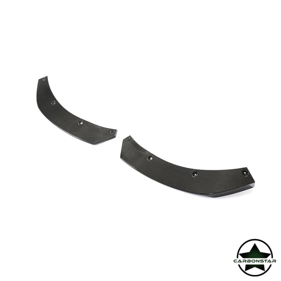 Cstar Carbon Gfk Splitter Canards vorne für Mercedes Benz GLA45 X156 Facelift 17-19