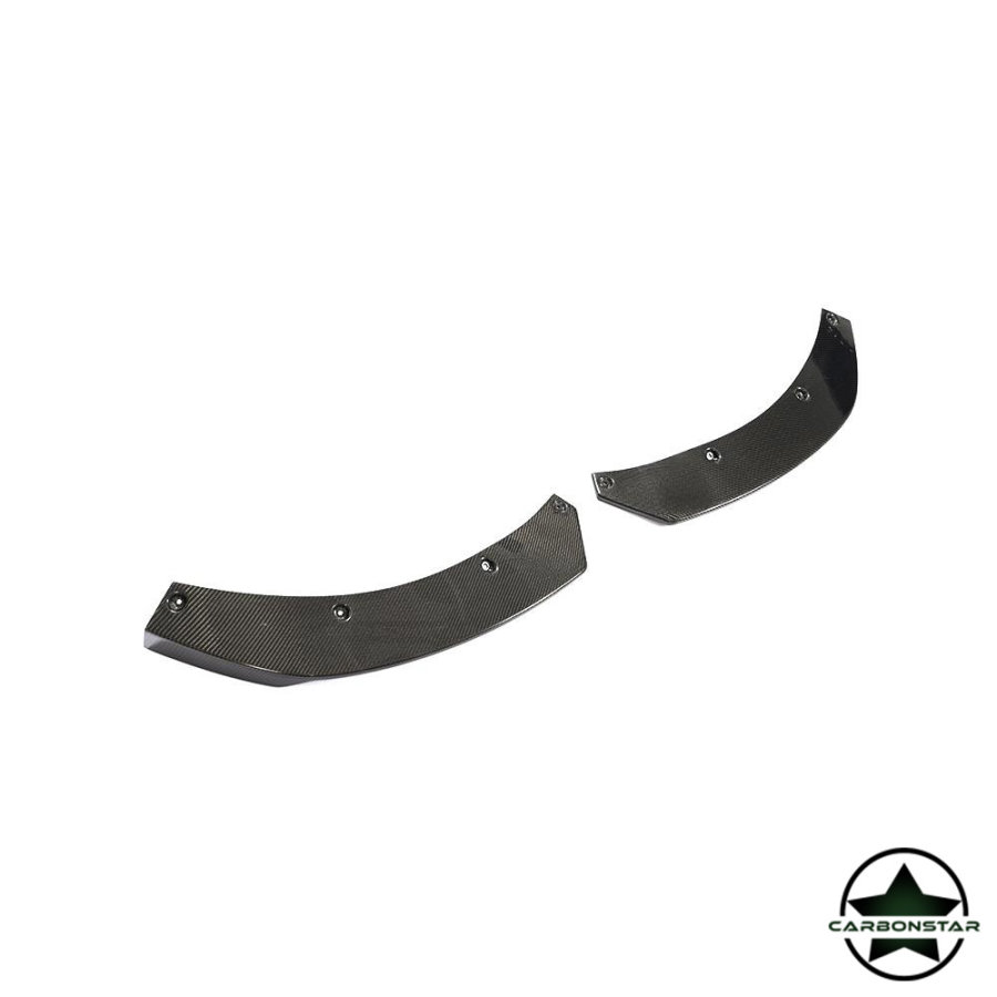 Cstar Carbon Gfk Splitter Canards vorne für Mercedes Benz GLA45 X156 Facelift 17-19
