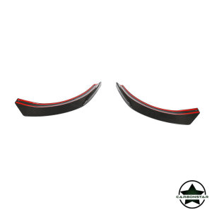 Cstar Carbon Gfk Splitter Canards vorne für Mercedes Benz GLA45 X156 Facelift 17-19