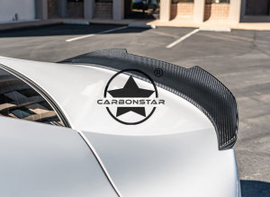Cstar Voll Carbon Heckspoiler 3D Style passend für BMW G16 F93 M8 Gran Coupe