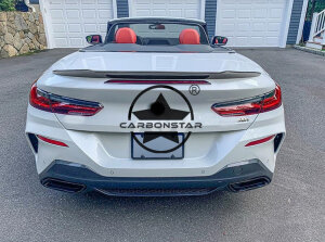 Cstar Voll Carbon Heckspoiler V passend für BMW G14 F91 M8 Cabrio