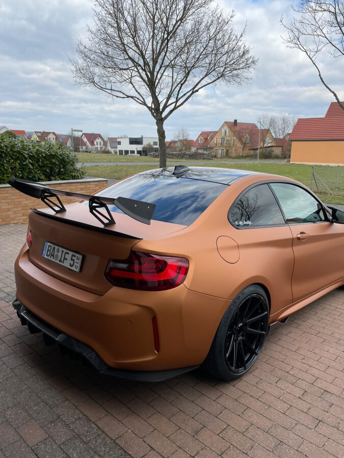 Cstar Carbon Gfk Heckdiffusor V passend für BMW M2...