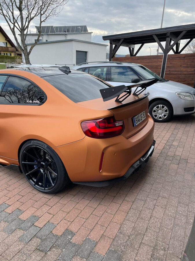 Cstar Carbon Gfk Heckdiffusor V passend für BMW M2...